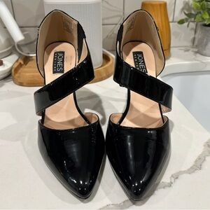 NWT Jones New York signature Colette Women's Heels Cross Strap Black
